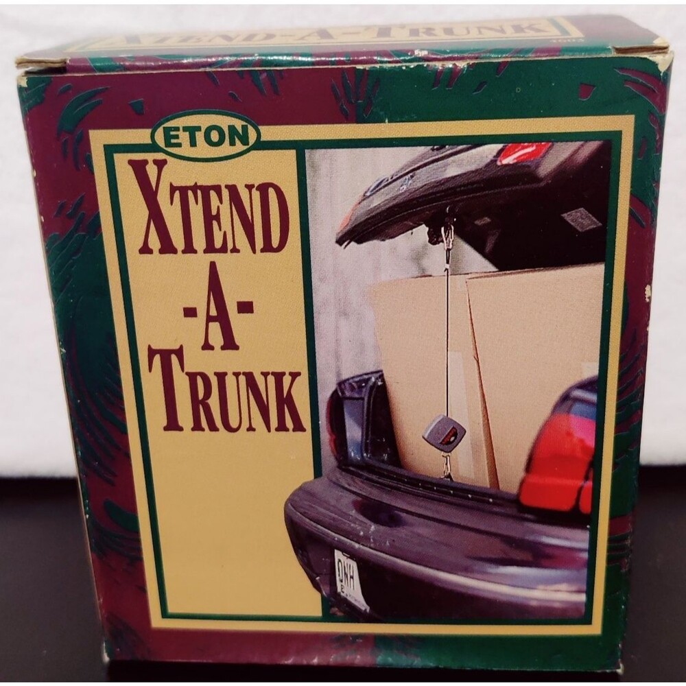 The Amazing XTEND-A-TRUNK • Creates Space For Oversized Cargo, Car Trunk Tool